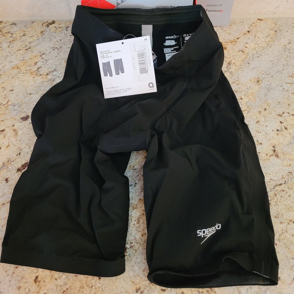 COPY - Speedo LZR Elite 2 Fastskin Mens Jammer New Higher Waist NEW in Box 7050…